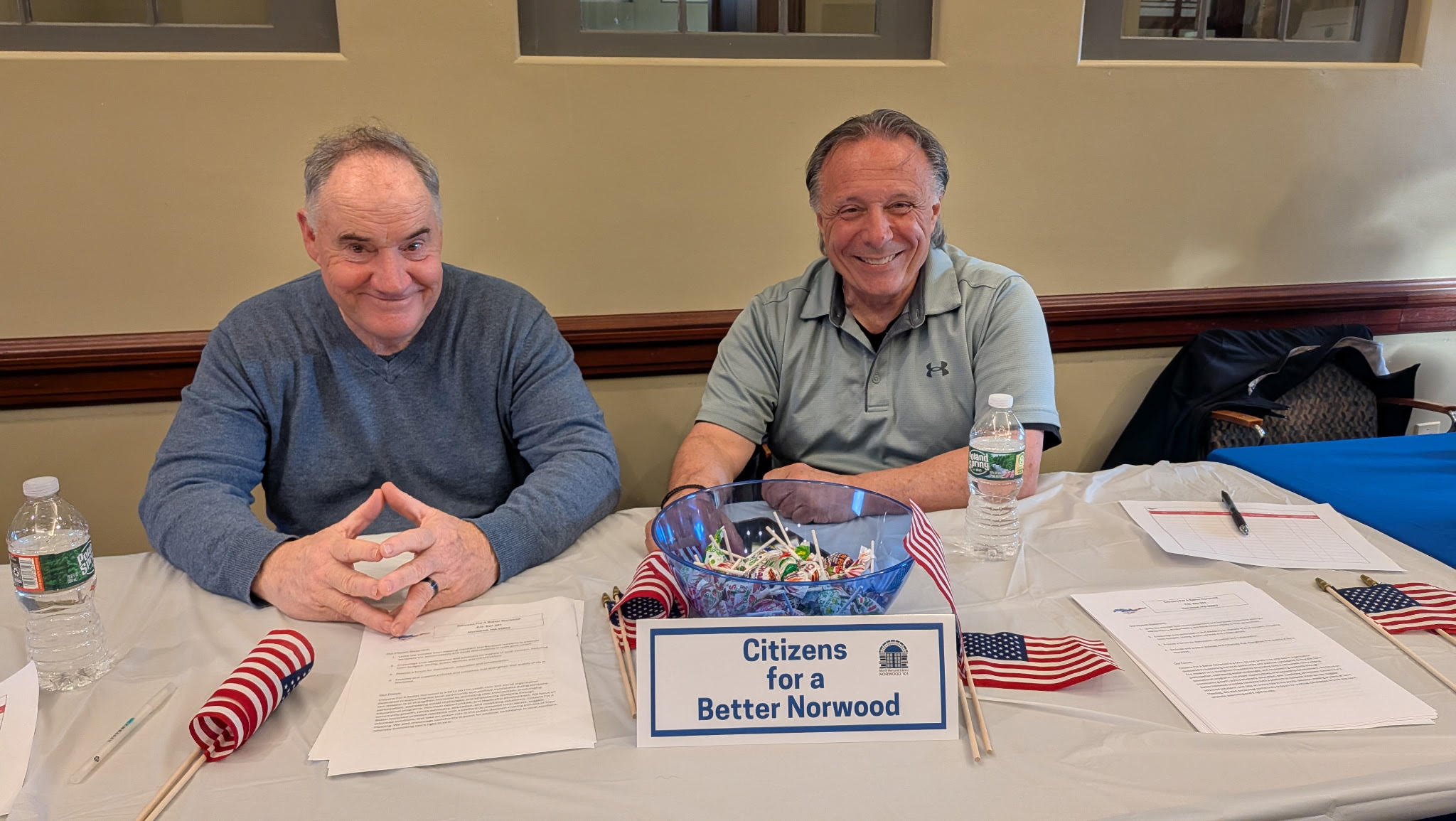 Norwood 101 at the Morrill Memorial Library, April 2026