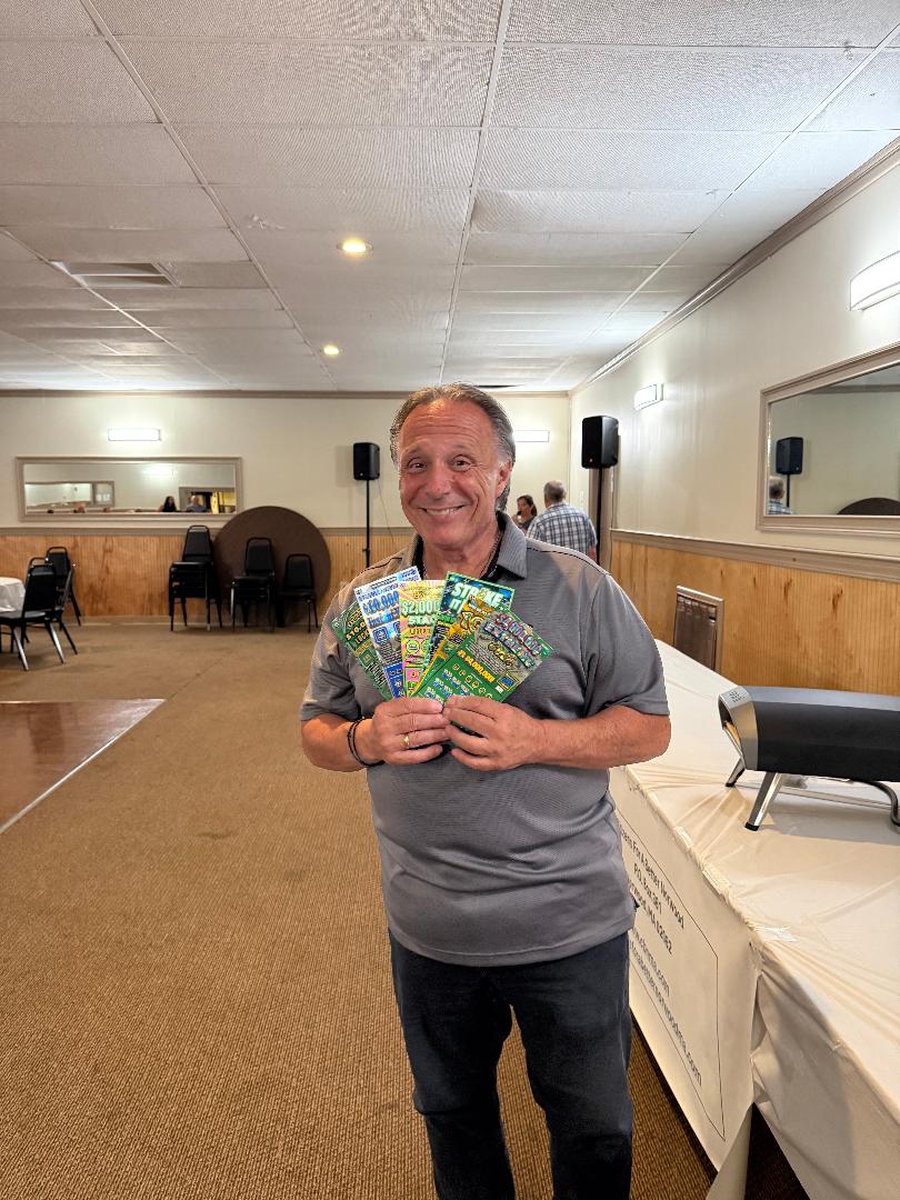 Greg at Music Bingo Night, July 2026